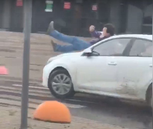 Кадр из видео ГИБДД